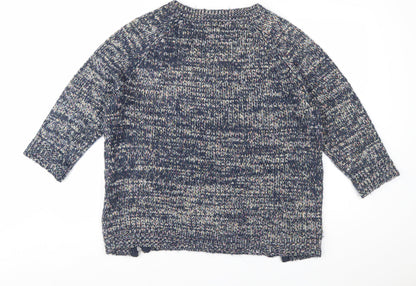Marks and Spencer Per Una Women’s Multicoloured Chunky-Knit Jumper UK 18