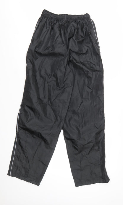 Umbro Men Black Windbreaker Sports Trousers M