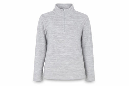Mountain Warehouse Womens Grey 1/2 Zip Pullover Fleece UK 8
