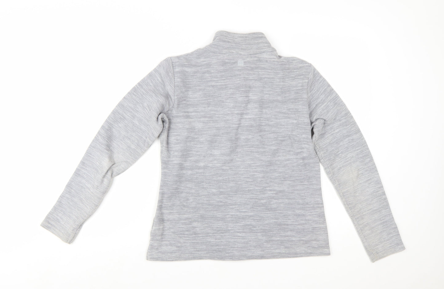 Mountain Warehouse Womens Grey 1/2 Zip Pullover Fleece UK 8