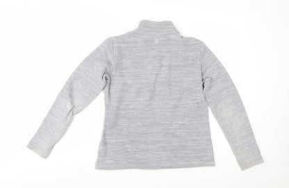 Mountain Warehouse Womens Grey 1/2 Zip Pullover Fleece UK 8