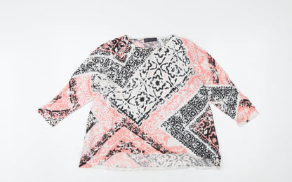 Marks and Spencer Women’s Multicoloured Tunic Blouse UK 12 Viscose Mix