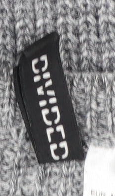 Divided Women’s Grey Crew Neck Knit Jumper Size 12 Long Sleeve Pullover
