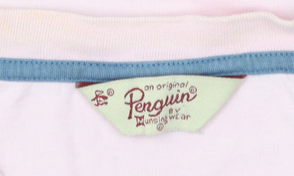 Original Penguin Men's Pink 2XL Crew Neck Cotton T-Shirt