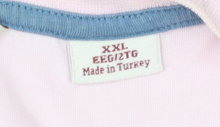 Original Penguin Men's Pink 2XL Crew Neck Cotton T-Shirt