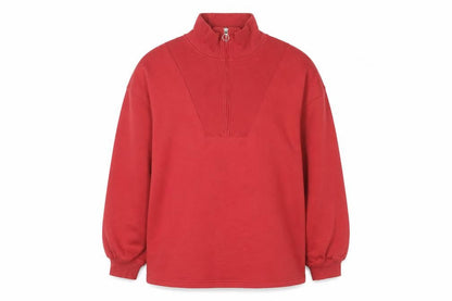 Simply Be Women’s Red 1/2 Zip Pullover Sweatshirt Size 20