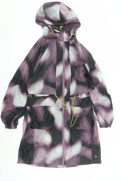 Marks and Spencer Goodmove Women’s Multicoloured Size 12 Hooded Rain Jacket
