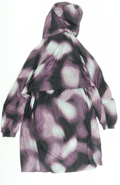 Marks and Spencer Goodmove Women’s Multicoloured Size 12 Hooded Rain Jacket