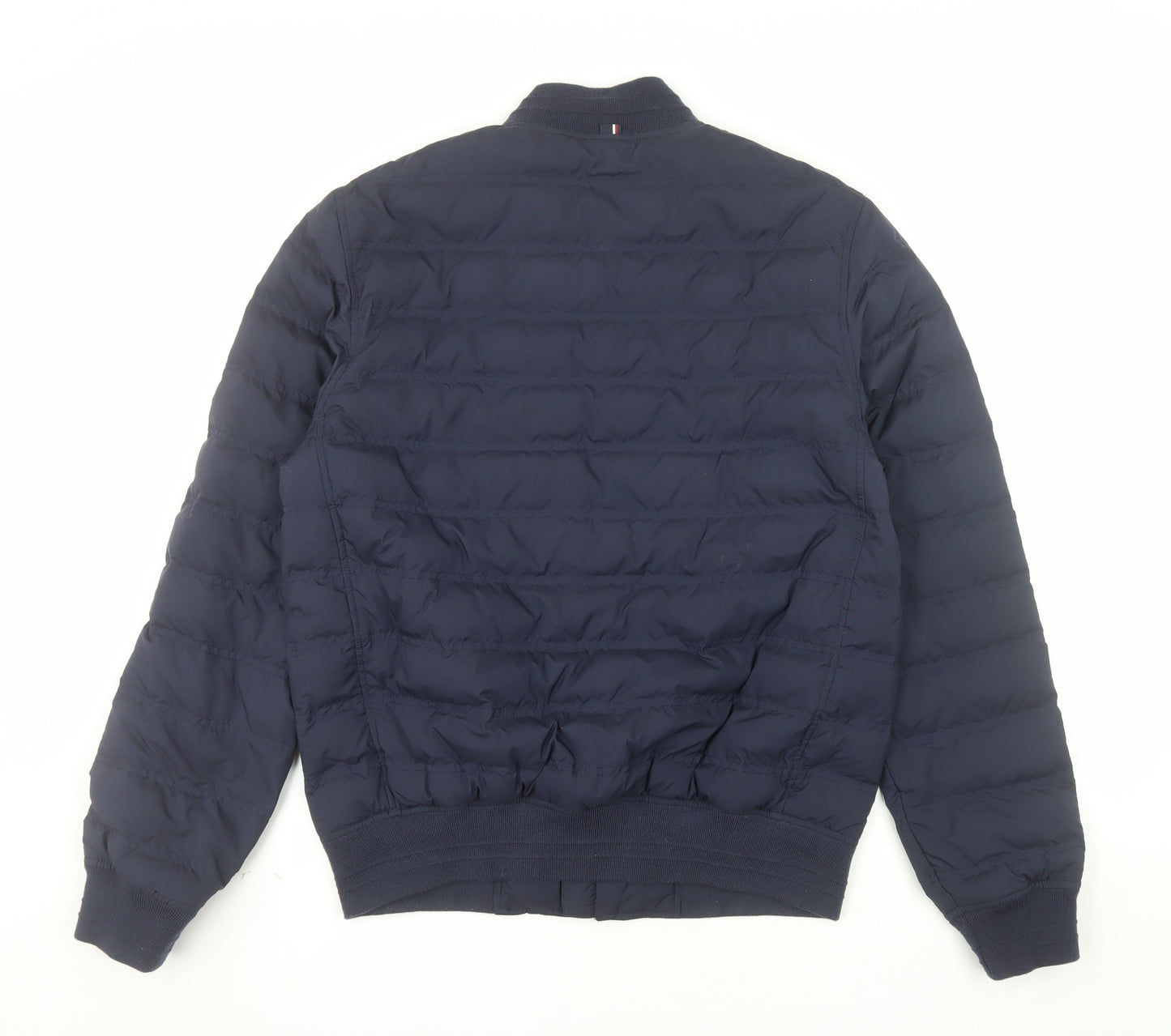 Tommy Hilfiger Men's Blue Padded Bomber Jacket Size S