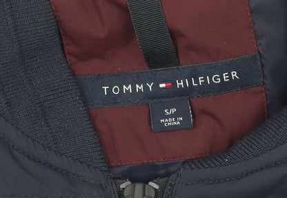 Tommy Hilfiger Men's Blue Padded Bomber Jacket Size S