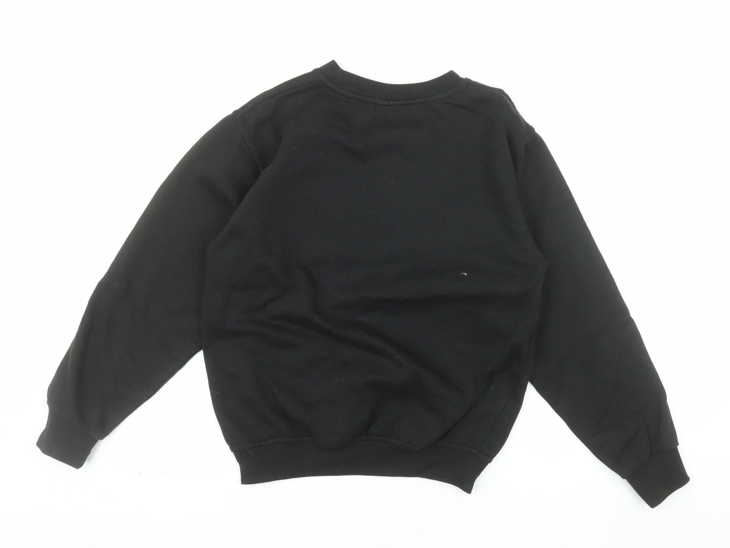 Netflix Boys Black Stranger Things XL Pullover Fleece Sweatshirt