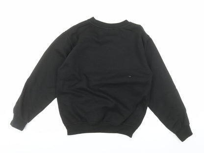 Netflix Boys Black Stranger Things XL Pullover Fleece Sweatshirt