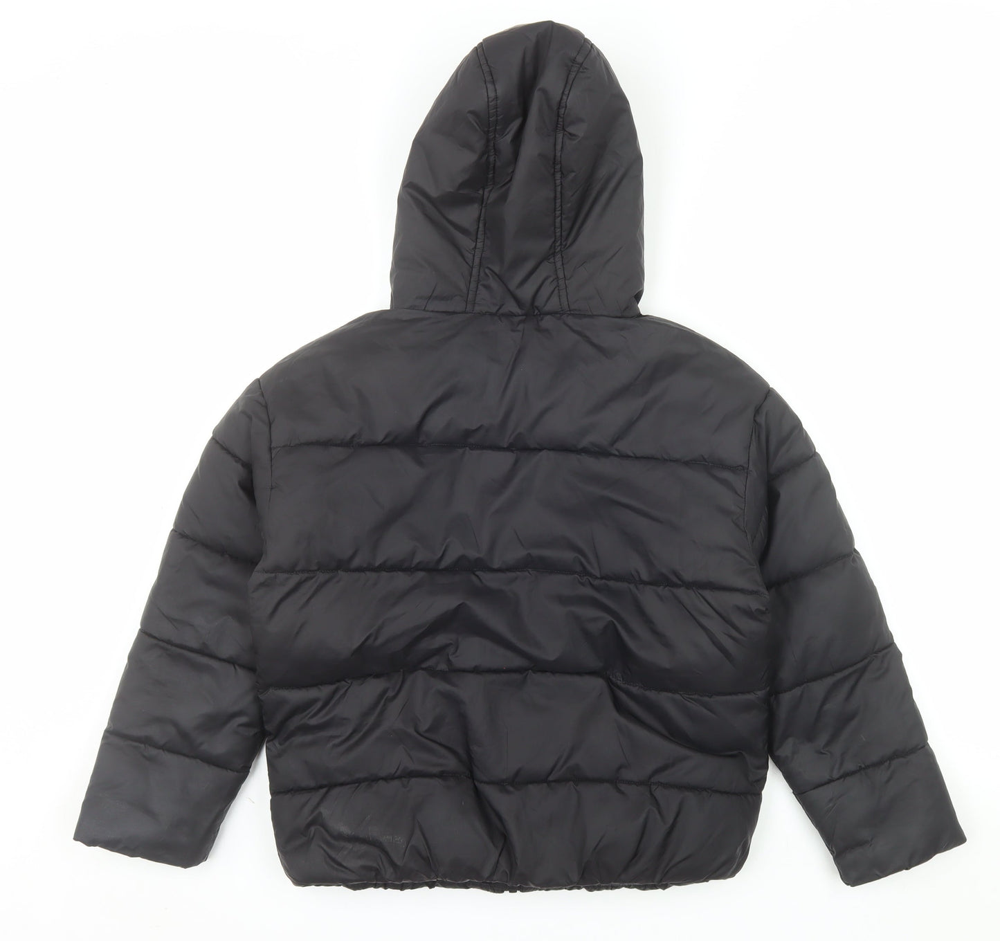 McKenzie Boys Black Hooded Puffer Jacket 10-12 Years Winter Coat