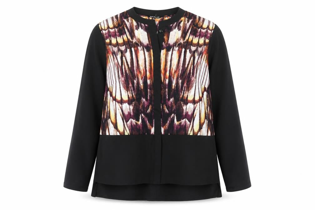 Kaleidoscope Women’s Multicoloured Tunic Blouse Size 12 Polyester