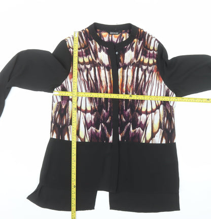 Kaleidoscope Women’s Multicoloured Tunic Blouse Size 12 Polyester