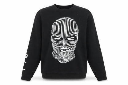 Badwood Men's Black Graphic Pullover Sweatshirt Size S