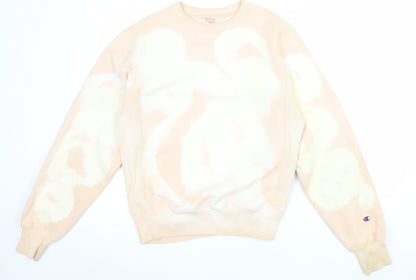 Champion Men Beige XS Reverse Weave Pullover Sweatshirt