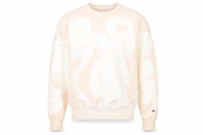 Champion Men Beige XS Reverse Weave Pullover Sweatshirt