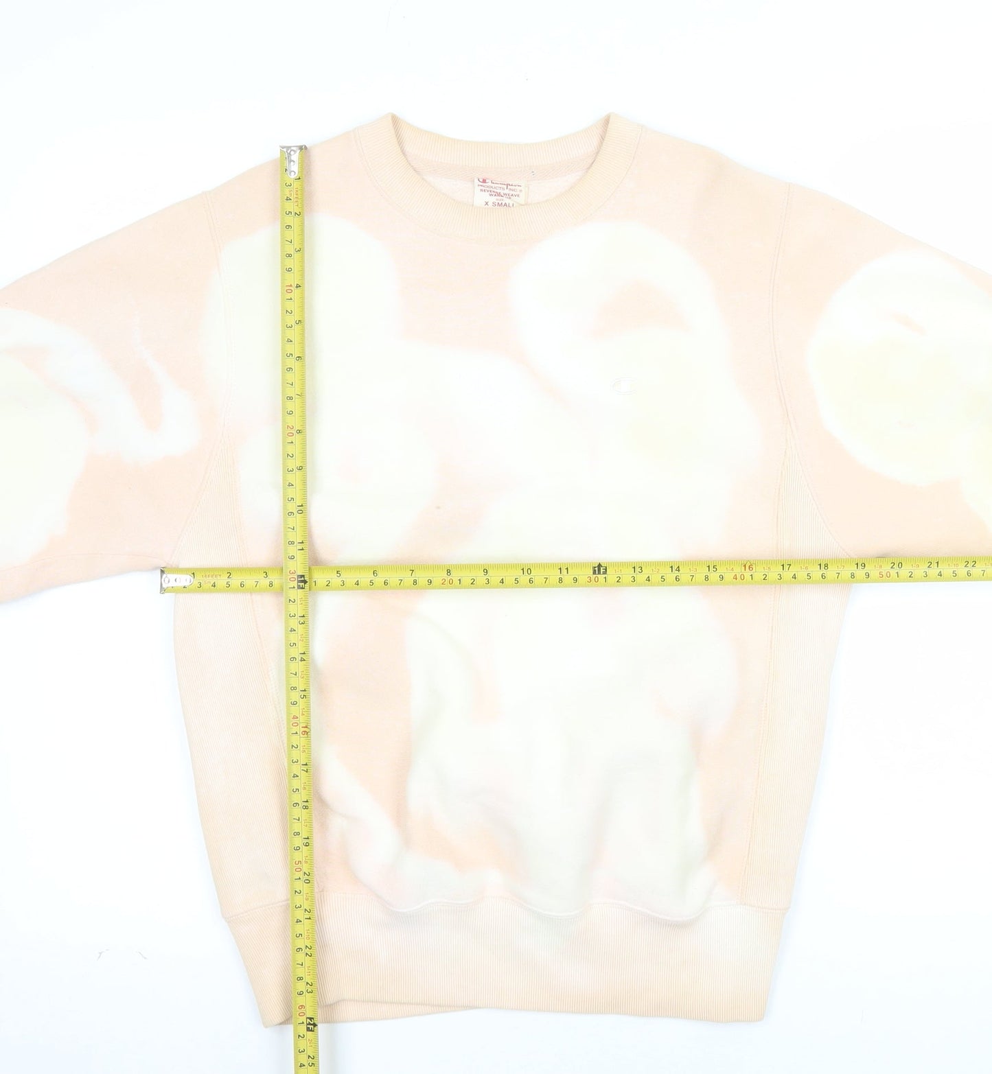 Champion Men Beige XS Reverse Weave Pullover Sweatshirt