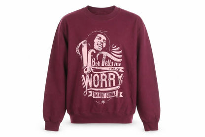 Gildan Men's Red Graphic Print Pullover Sweatshirt Small