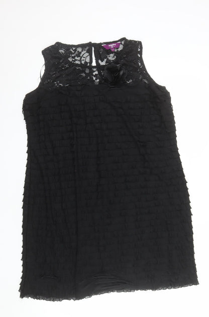 New Look Inspire Women's Black Size 20 Lace Shift Dress