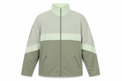 Fabrizio Men's Green Full Zip Sweatshirt S Lightweight