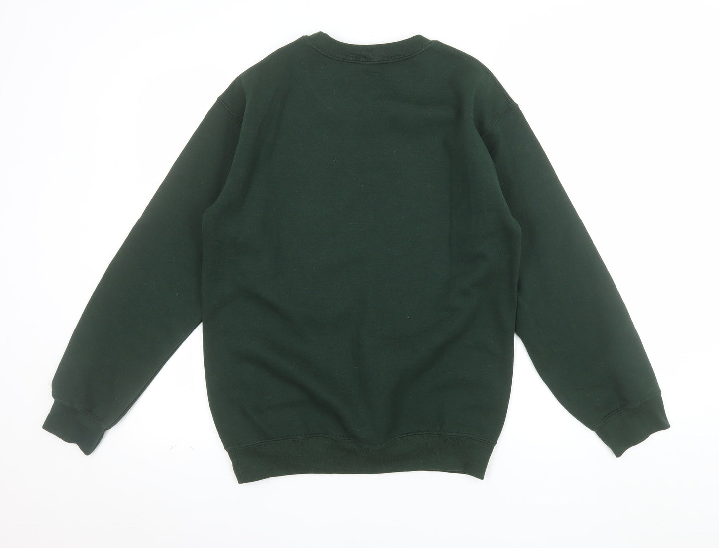 The Creator Store Men's Green Graphic Print Sweatshirt Size S Regular Fit
