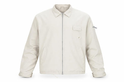 Scott & Fox Men's Beige Full Zip Polyester Jacket L