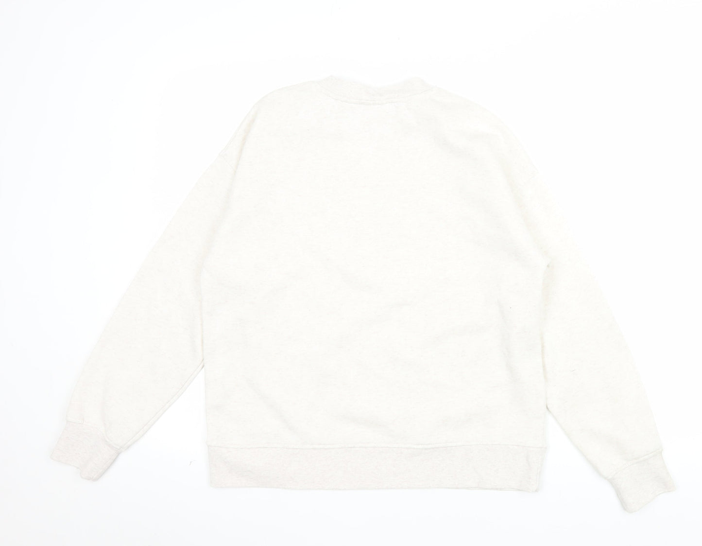 Disney Women Beige Winnie The Pooh Sweatshirt Size 8 Regular Fit