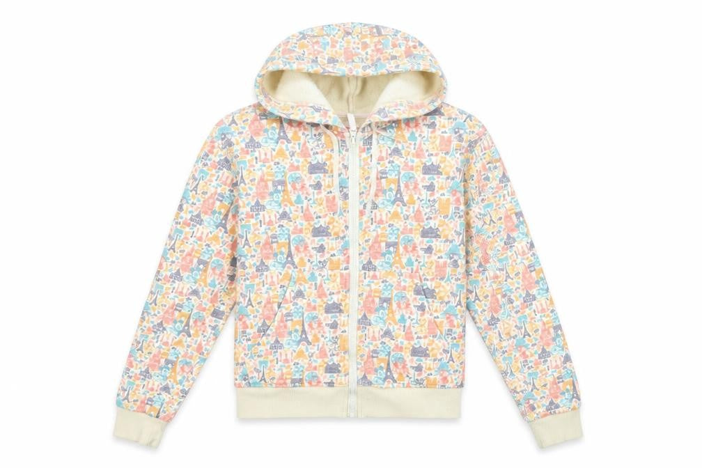 Bensimon Disneyland Paris Womens Multicoloured XS Full Zip Hoodie