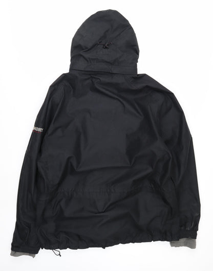 Craghoppers Men's Black Waterproof Hooded Rain Jacket L