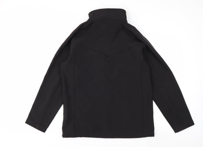 Regatta Men’s Black Softshell Jacket L Water Resistant Outdoor Coat