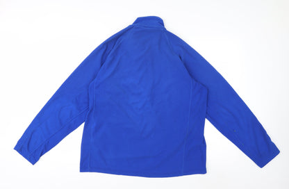 Berghaus Men's Blue Fleece 1/4 Zip Pullover Sweatshirt Size L