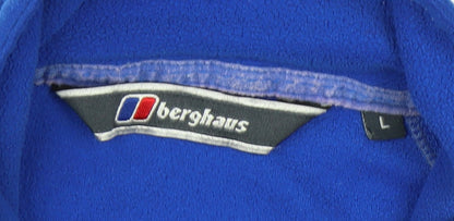 Berghaus Men's Blue Fleece 1/4 Zip Pullover Sweatshirt Size L