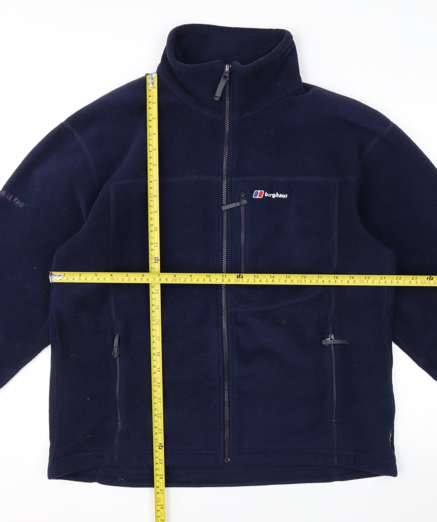 Berghaus Men's Blue Fleece Full Zip Outdoor Jacket Size M