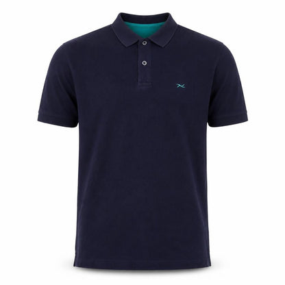 Brax Men's Blue Hi-Flex Cotton Polo Shirt Size M