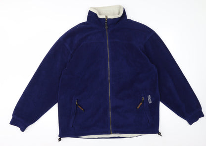 Regatta Men’s Blue Fleece Full Zip Outdoor Jacket Size L 42in