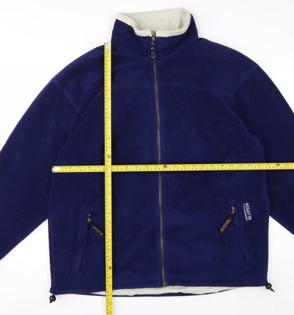 Regatta Men’s Blue Fleece Full Zip Outdoor Jacket Size L 42in
