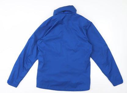 adidas Men’s Blue ClimaProof Waterproof Softshell Jacket Size S