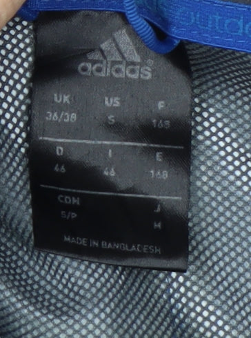 adidas Men’s Blue ClimaProof Waterproof Softshell Jacket Size S