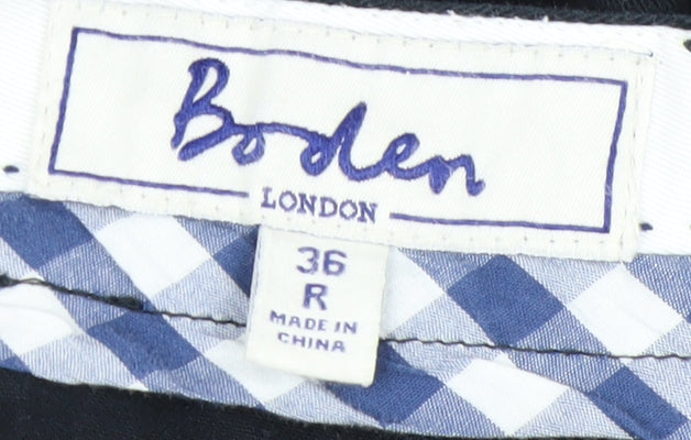 Boden Men’s Blue Regular Fit Chino Trousers Size 36R