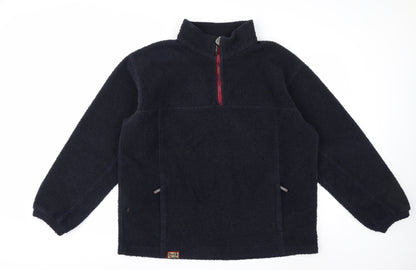 Red Yacht Men's Blue Fleece 1/4 Zip Pullover Sweatshirt XL