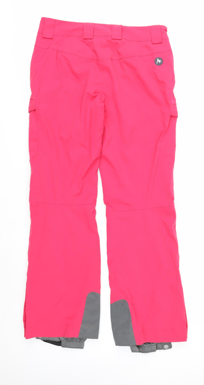 Marmot Womens Pink M Snow Pants Waterproof Ski Trousers
