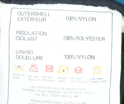 Couloir Womens Blue Snow Pants Size 12 Insulated Waterproof Ski Trousers