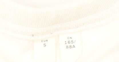 Arket Women’s Multicoloured Long Sleeve Cotton Crew Neck T-Shirt Size 8