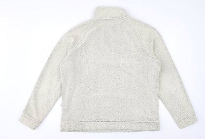 Craghoppers Men’s Beige Fleece 1/4 Zip Pullover Sweatshirt L