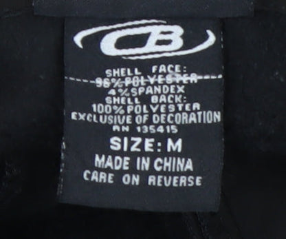 CB Sports Women's Black Softshell Snow Pants Size M Winter Ski Trousers