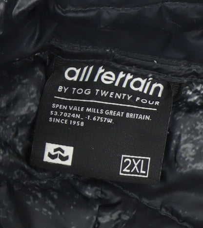 All Terrain by Tog Twenty Four Men's Black 2XL Down Puffer Waistcoat