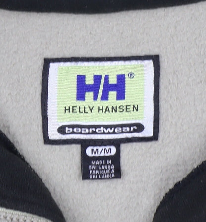 Helly Hansen Men’s Beige Fleece Sweatshirt M 1/4 Zip Outdoor Pullover