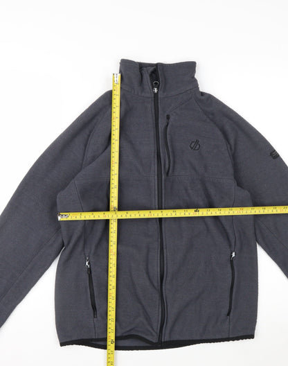 Dare 2b Men's Grey Fleece Full Zip Outdoor Jacket Size S 38in